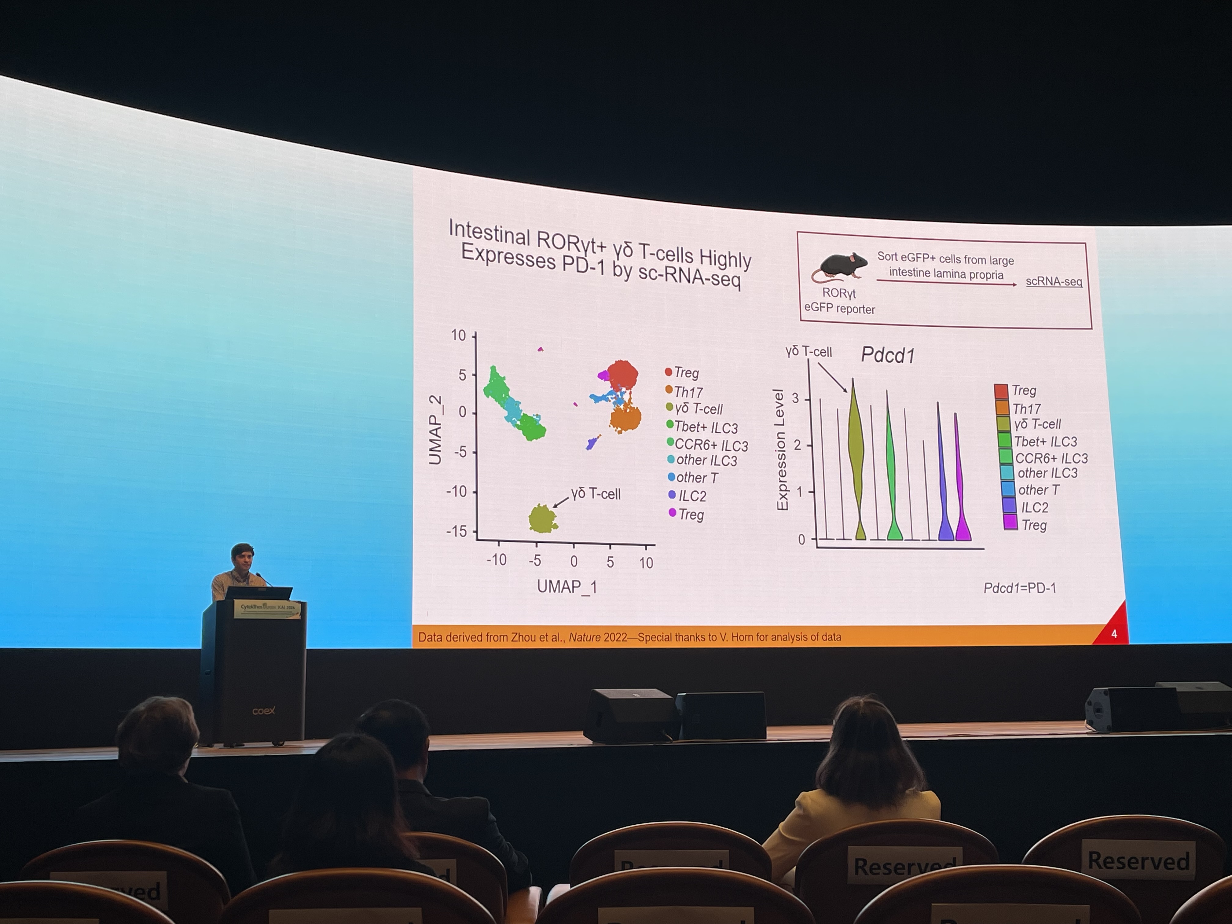 Scientific conference presentation